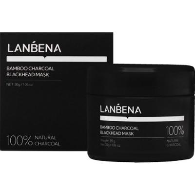 Maseczka do twarzy z węglem bambusowym Lanbena Blackhead 30g