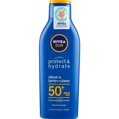 Nivea Nawilżające mleczko do opalania SPF 50+ 200 ml