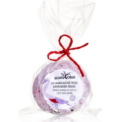 Soaphoria Lawendowe Pola Musująca Kula Do Kąpieli Regenerujący Efekt 85g