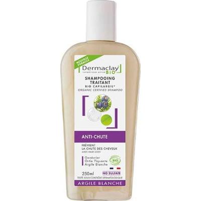 Dermaclay Organiczny szampon przeciw wypadaniu włosów z białą glinką 250ml