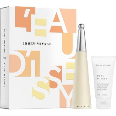 Issey Miyake Zestaw upominkowy dla kobiet L'Eau d'Issey mleczko do ciała 50 ml + woda toaletowa 50 ml