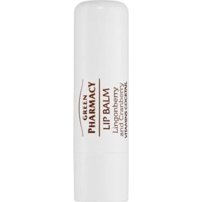 Green Pharmacy Borówka brusznica i Cranberry odżywczy balsam do ust SPF 10 3,6 ml