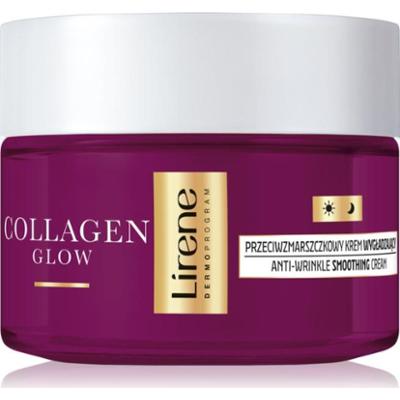 Lirene Collagen Glow 50+ Wygładzający krem ujędrniający kontur twarzy 50 ml