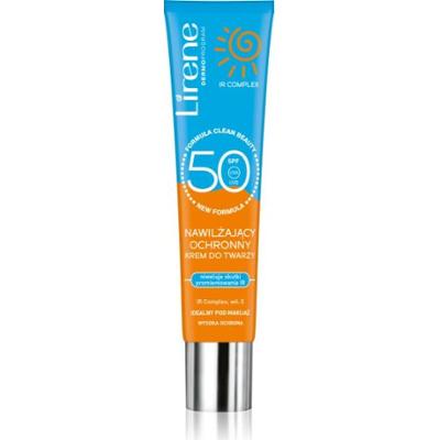 Lirene Nawilżający i ochronny krem na dzień do twarzy SPF 50 40 ml