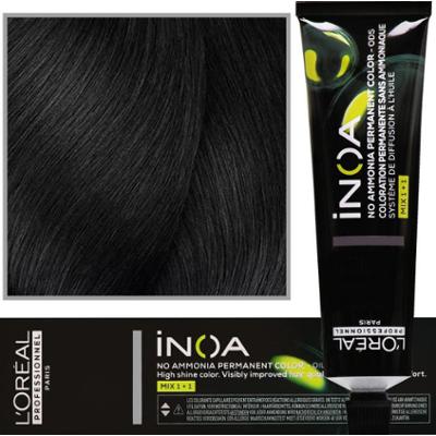Farba do włosów L'Oréal Inoa 60 ml 3.0 Intensywny ciemny brąz