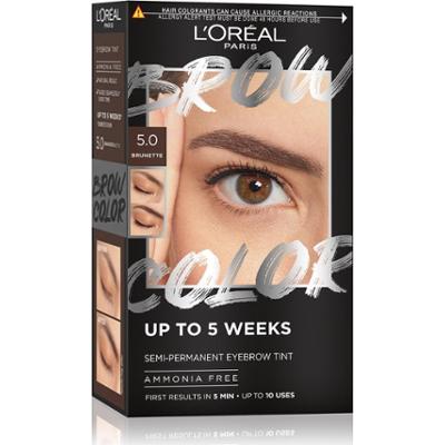 L'Oréal Półtrwała koloryzacja brwi 5.0 - Brunetka