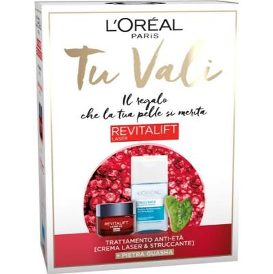 Pakiet upominkowy do twarzy L'Oréal Paris Revitalift Laser, 3 sztuki