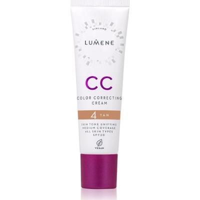 Lumene Krem CC korygujący koloryt skóry SPF 20 color 4 Tan 30 ml