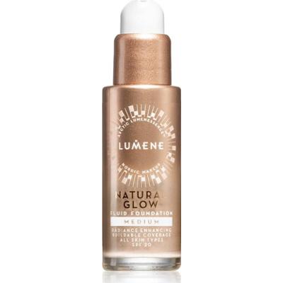 Lumene Podkład rozświetlający Natural Glow dla uzyskania efektu naturale SPF 20 kolor 2 średni 30 ml