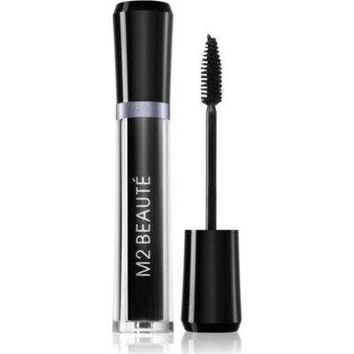M2 Beauté Czarny Nano Mascara Odżywienie i Naturalny Wzrost 6 ml