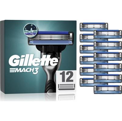 Gillette Ostrza wymienne Mach3 12 sztuk