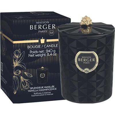 Maison berger paris Świeca zapachowa Kali Black Magnificent wanilia Magnificence 240 g