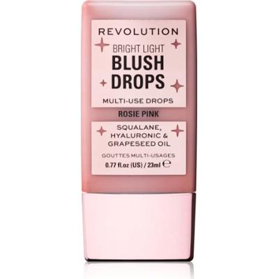 Makeup Revolution Jasne światło blush płynny kolor Pink Róża 23ml