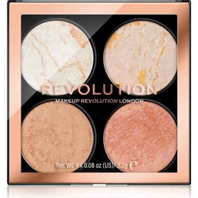 Makeup Revolution Zestaw do policzków Take a Breather Face Palette 4 x 2,2 g