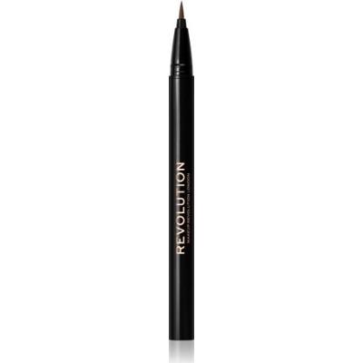 Makeup Revolution Kredka do brwi Stroke średni brąz 0,5 ml