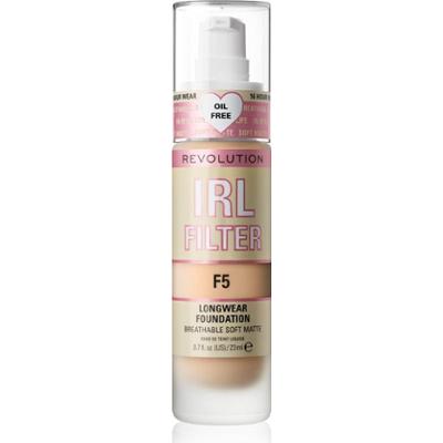 Makeup Revolution IRL Filter długotrwały matujący podkład kolor F5 23 ml
