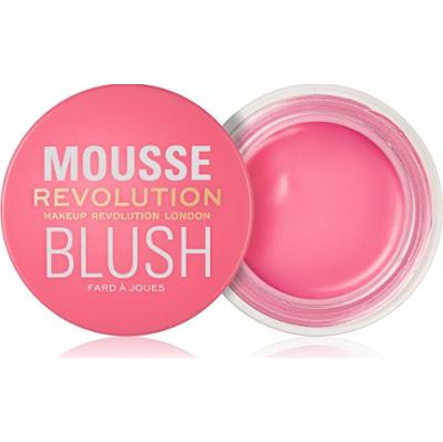 Makeup Revolution Mus blush Ściśnij mnie miękko kolor Pink 6 gramów