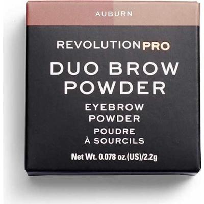 Makeup Revolution REVOLUTION PRO Wegański puder do brwi Auburn 22g
