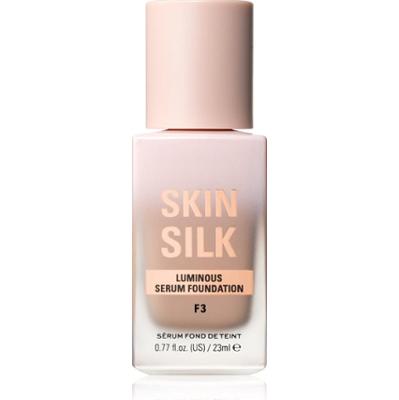 Makeup Revolution Podkład rozświetlający Skin Silk Light Illuminating Foundation Serum Color F3 23 ml
