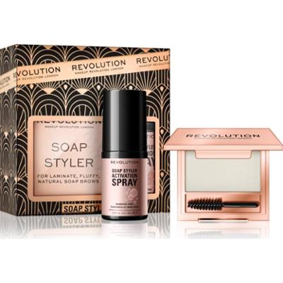 Makeup revolution Zestaw upominkowy Soap Styler+ Duo Przezroczysty - 50ml
