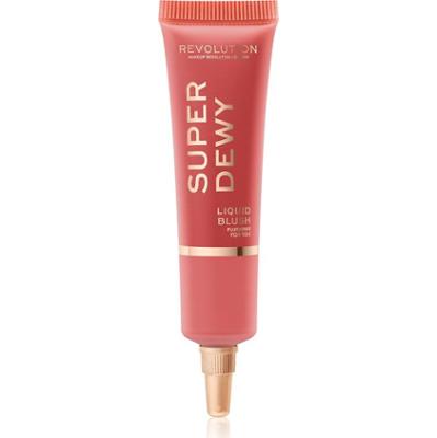 Makeup Revolution Superrosnący blush Flushing For You 15ml płyn kolorowy