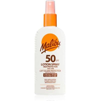 Malibu Spray Lotion SPF50 - Wodoodporny spray do opalania - 200ml