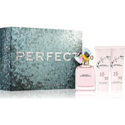 Marc Jacobs Idealny zestaw prezentowy dla kobiet woda perfumowana 100ml + mleczko do ciała 75ml + żel pod prysznic 75ml