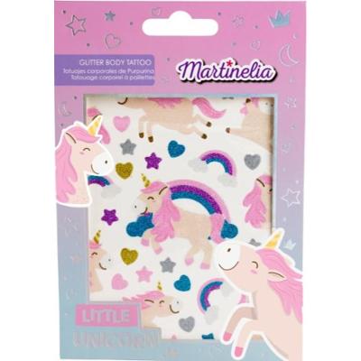 Martinelia Mały Jednorożec Brokatowy Tatuaż Ciała Dla Dzieci