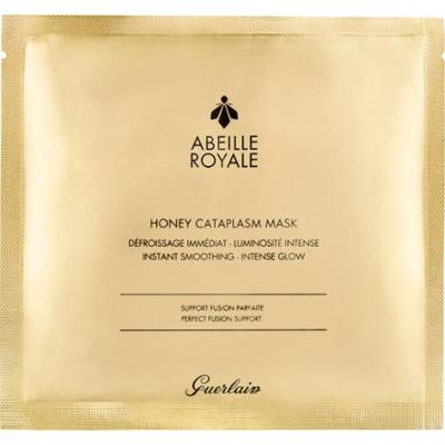 Abeille Royale maska materiałowa z efektem wygładzającym (Miodowa Maska Kataplazmowa) 4 szt