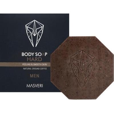 Masveri Body Soap Hard - złuszczająco-wygładzające mydło do ciała, 100 g