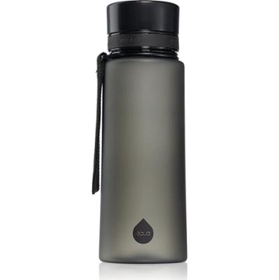 Equa Matowa czarna butelka na wodę 600 ml