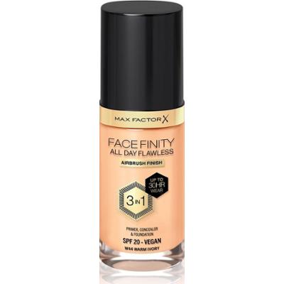 Max factor Cały dzień Flawless Facefinity 3 w 1 - Długotrwały makijaż 30 ml 44 Warm Ivory