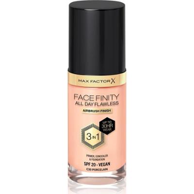 Max Factor Facefinity przez cały dzień Flawless Podkład porcelanowy 3 w 1 C30 30ml