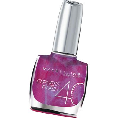 Maybelline Express Finish 40 Second Lakier do paznokci nr 250 Głęboki fiolet 10 ml