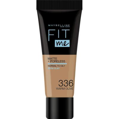 Maybelline Podkład w płynie Fit Me Matte + Poreless 336 Warm Olive 30ml