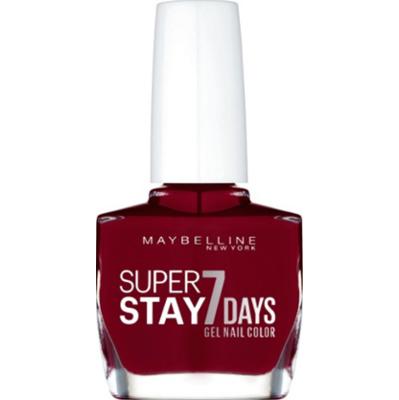 Maybelline Mocny Super Stay 7 Days Top Coat Lakier do Paznokci 265 Vino Divino 10 ml