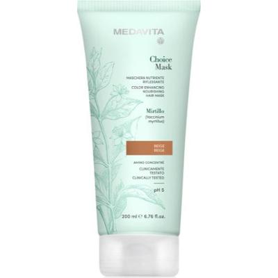 Medavita Choice Beige odżywcza maska do włosów farbowanych 200 ml
