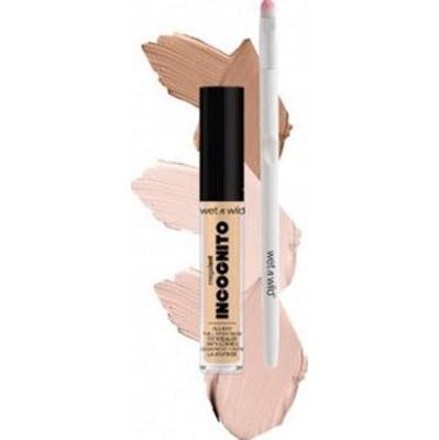 Wet n wild Megalast Incognito All day Concealer + Small Concealer Brush Jasny miód
