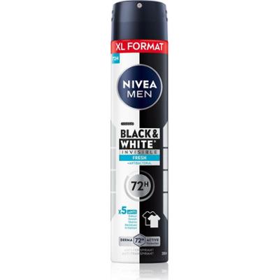 NIVEA MEN Invisible Black & White antyperspirant w sprayu 200 ml