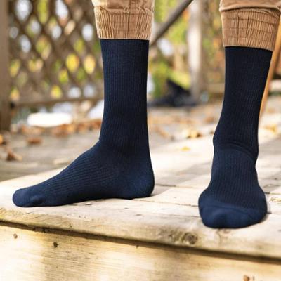 Bauerfeind Skarpety kompresyjne z wełny merynosów Short 35 40 Navy L