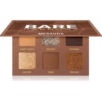 Mesauda Milano Bare Harmony Eyeshadow Palette Kolor 203 Cool Bronze 6x1 g