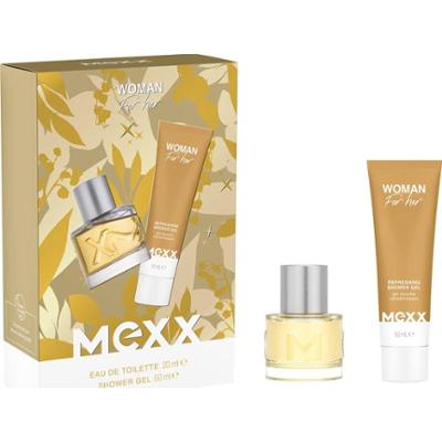 Mexx Zestaw upominkowy dla kobiet EDT 20 ml i żel pod prysznic 50 ml Kobieta