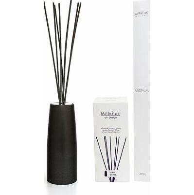 Millefiori milano Dyfuzor Air Design Ellisse 7 stick w kolorze brązowym i drewnianym