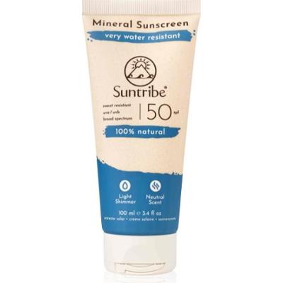 Suntribe krem ochronny mineralny do twarzy i ciała SPF 50 100 ml