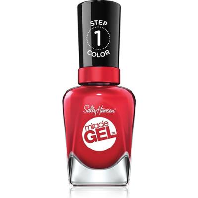 Sally Hansen Lakier do paznokci Miracle Gel™ Gel bez lampy UV/LED Kolor 444 Zdejmij Jej Czerwień! 14,7 ml