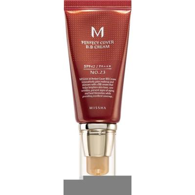 Missha M Perfect Cover BB krem z wysokim filtrem UV kolor nr 23 Naturalny Beż SPF42/PA+++ 50 ml