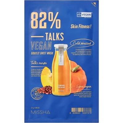 Missha Talks Vegan Squeeze Skin Fitness (maska w płachcie) 27g