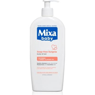 Mixa Baby Żel do ciała i włosów bez mydła Ekstra odżywczy żel do mycia ciała dla dzieci - 400ml