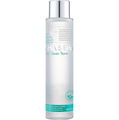 Mizon Złuszczający Tonik z kwasami AHA, BHA i enzymami (Daily Clean Toner) 150 ml