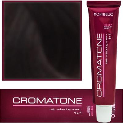 Farba do włosów Montibello Cromatone 60ml 4,61 | Średni popielaty brąz